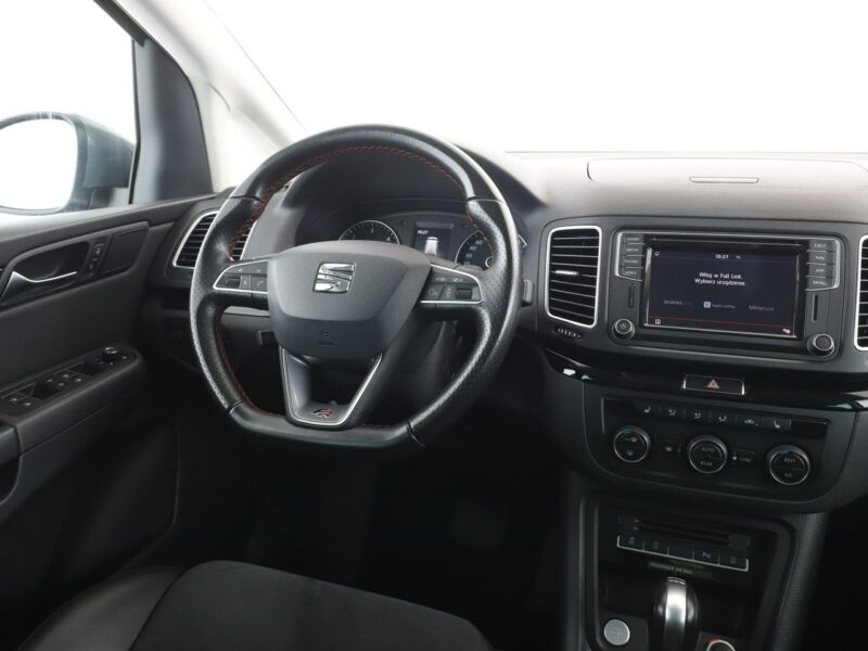 Seat Alhambra 7 os. skóra/alcantara bi-xenon navi klima auto grzane fotele II (2010-)