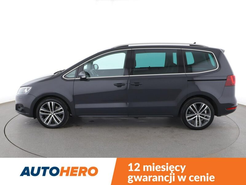 Seat Alhambra 7 os. skóra/alcantara bi-xenon navi klima auto grzane fotele II (2010-)