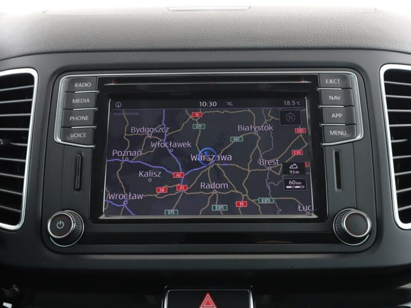 Seat Alhambra 7 os. skóra/alcantara bi-xenon navi klima auto grzane fotele II (2010-)