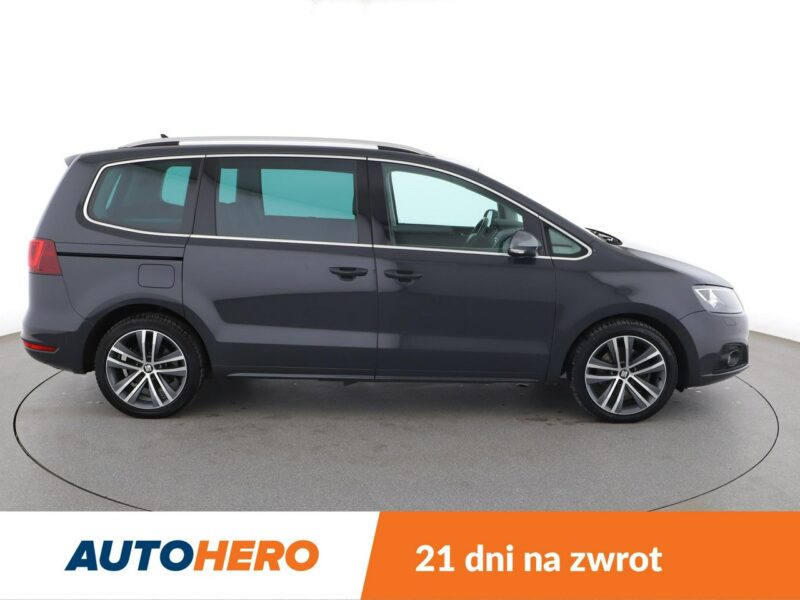 Seat Alhambra 7 os. skóra/alcantara bi-xenon navi klima auto grzane fotele II (2010-)