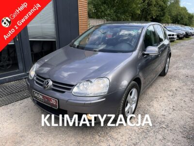 Volkswagen Golf 1.4 Climatronic Grzane Fotele ABS EL szyby Bez Rdzy Stan BDB Bezwypad V (2003-2008)