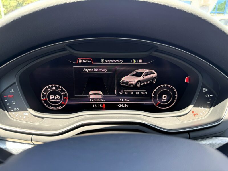 Audi A4 Allroad 45 TFSi 252 KM, Matrix LED, Kamera cofania, Virtual Cockpit, El. klapa