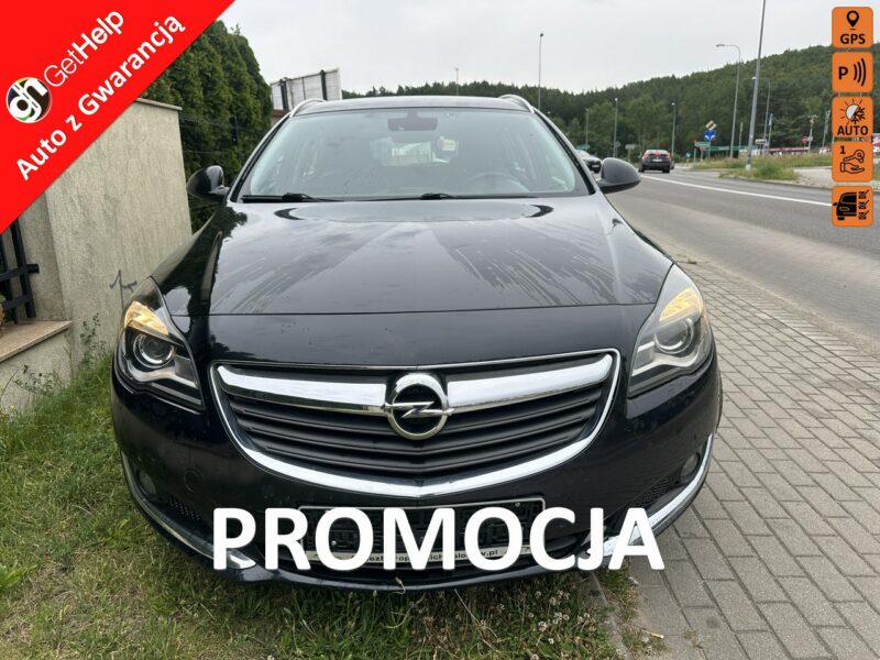 Opel Insignia Moc 170, nawigacja, czujniki przód i tył, bluetooth, światła dzienne A (2008-2017)