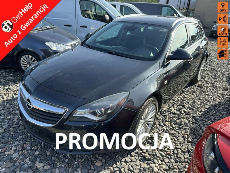 Opel Insignia Moc 170, nawigacja, czujniki przód i tył, bluetooth, światła dzienne A (2008-2017)