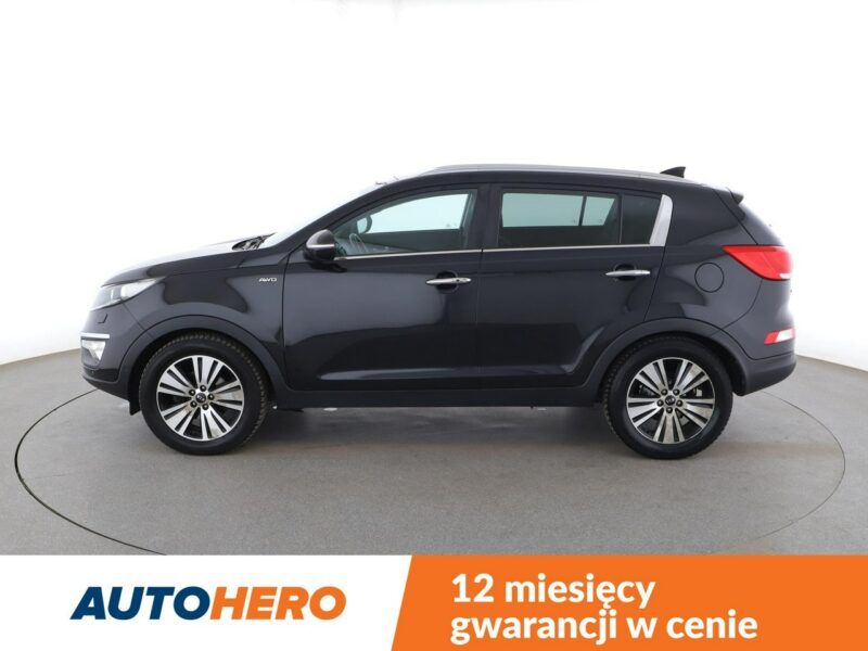 Kia Sportage Spirit automat 4x4 panorama grzane fotele przód+tył+kier. navi kamera III (2010-2015)