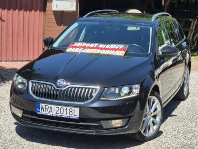 Škoda Octavia 2.0TDI 150KM, Oryginał Lakier, Po Obsłudze Rozrząd, Olej i filtry III (2013-)
