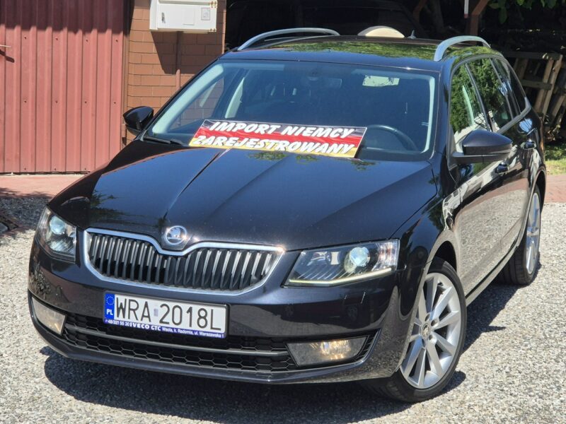 Škoda Octavia 2.0TDI 150KM, Oryginał Lakier, Po Obsłudze Rozrząd, Olej i filtry III (2013-)