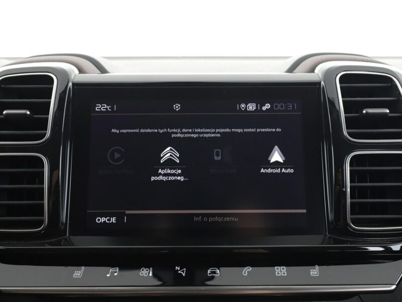 Citroen C5 Aircross Automat FULL LED PDC grzane fotele klima auto navi bluetooth hak