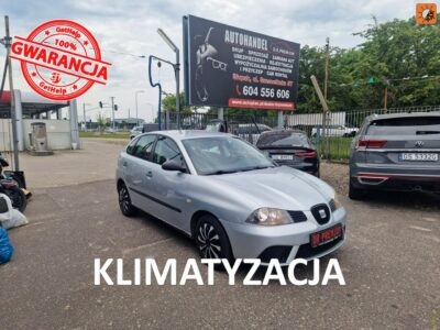 Seat Ibiza 1.2 Benzyna 69 KM, Klimatyzacja, El. Szyby Przód, Dwa Klicze, USB, AUX III (2002-2008)