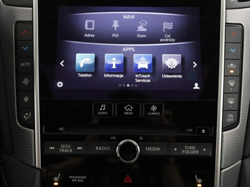 Infiniti Q50 4x4 aut. HEV skóra navi el. sterowane i grzane fotele kamera i czujnik