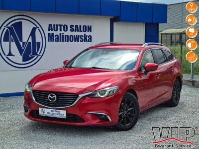 Mazda 6 BOSE Navi Skóra+Grzane+El Fotele Led WolneRęce Klimatronik Sensory Alu III (2012-)