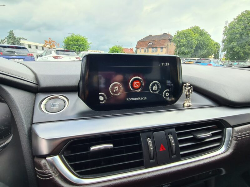 Mazda 6 BOSE Navi Skóra+Grzane+El Fotele Led WolneRęce Klimatronik Sensory Alu III (2012-)