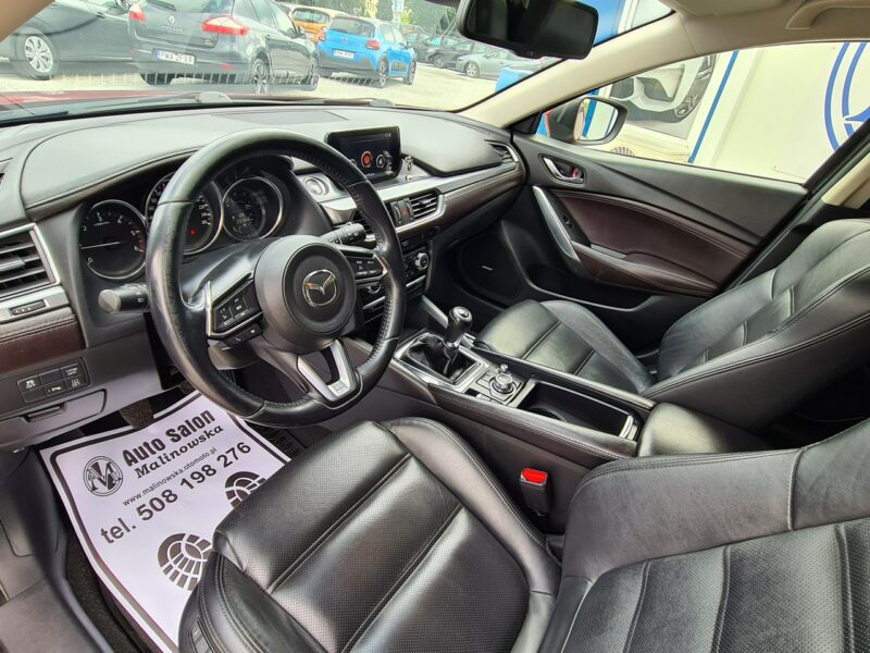 Mazda 6 BOSE Navi Skóra+Grzane+El Fotele Led WolneRęce Klimatronik Sensory Alu III (2012-)