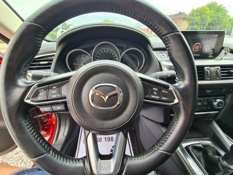 Mazda 6 BOSE Navi Skóra+Grzane+El Fotele Led WolneRęce Klimatronik Sensory Alu III (2012-)