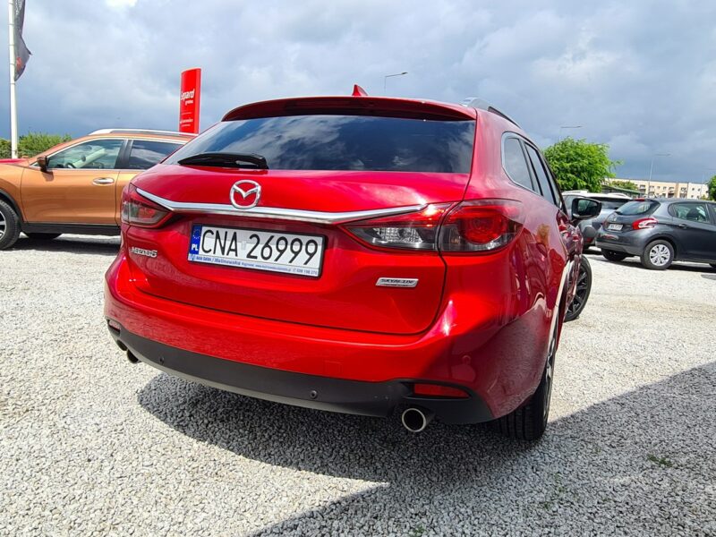 Mazda 6 BOSE Navi Skóra+Grzane+El Fotele Led WolneRęce Klimatronik Sensory Alu III (2012-)