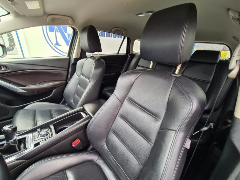 Mazda 6 BOSE Navi Skóra+Grzane+El Fotele Led WolneRęce Klimatronik Sensory Alu III (2012-)