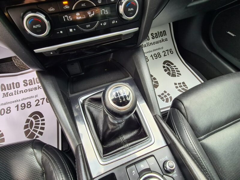 Mazda 6 BOSE Navi Skóra+Grzane+El Fotele Led WolneRęce Klimatronik Sensory Alu III (2012-)