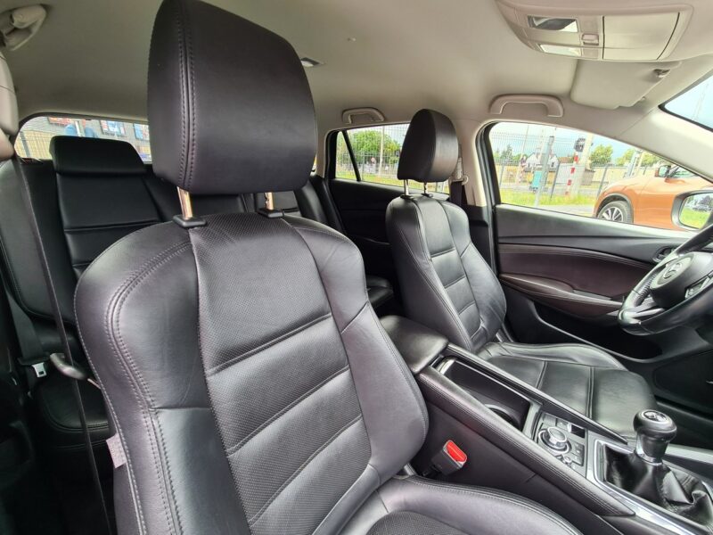 Mazda 6 BOSE Navi Skóra+Grzane+El Fotele Led WolneRęce Klimatronik Sensory Alu III (2012-)