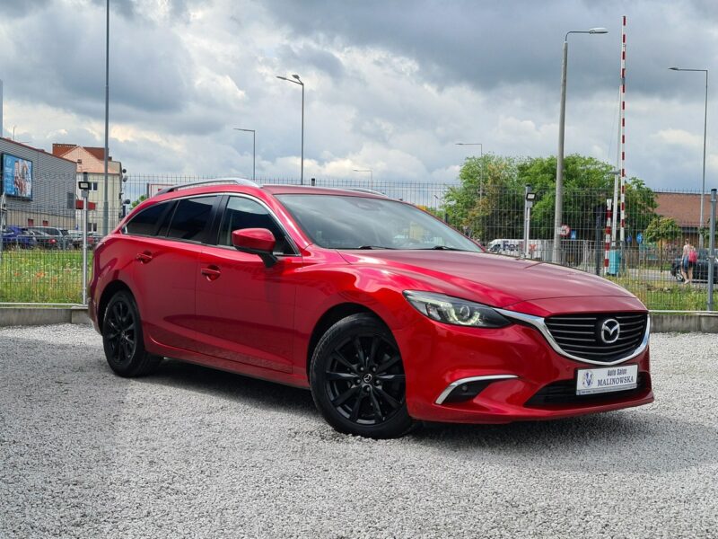 Mazda 6 BOSE Navi Skóra+Grzane+El Fotele Led WolneRęce Klimatronik Sensory Alu III (2012-)