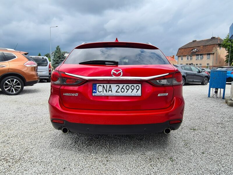 Mazda 6 BOSE Navi Skóra+Grzane+El Fotele Led WolneRęce Klimatronik Sensory Alu III (2012-)