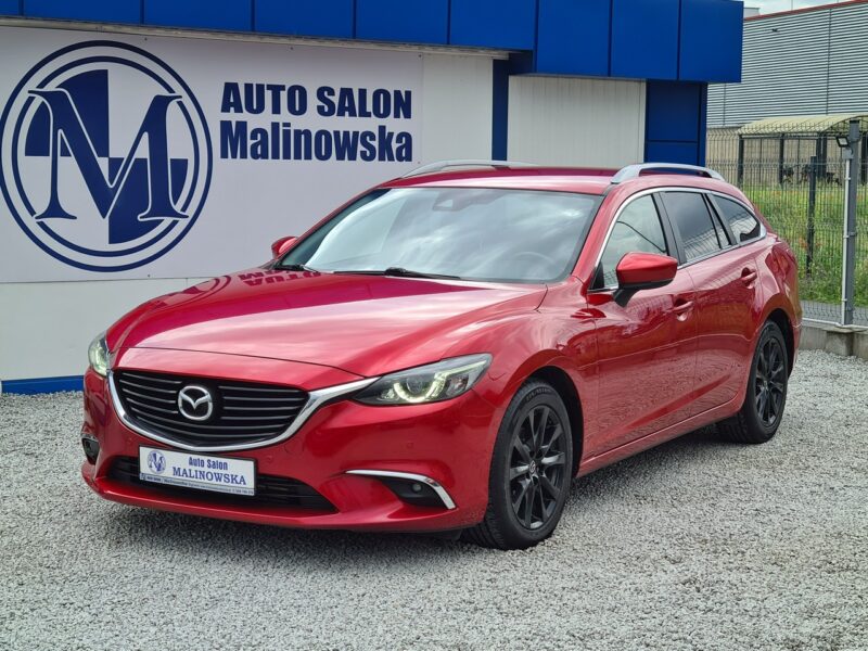 Mazda 6 BOSE Navi Skóra+Grzane+El Fotele Led WolneRęce Klimatronik Sensory Alu III (2012-)