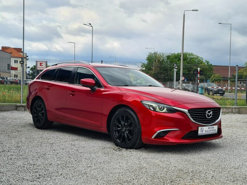 Mazda 6 BOSE Navi Skóra+Grzane+El Fotele Led WolneRęce Klimatronik Sensory Alu III (2012-)