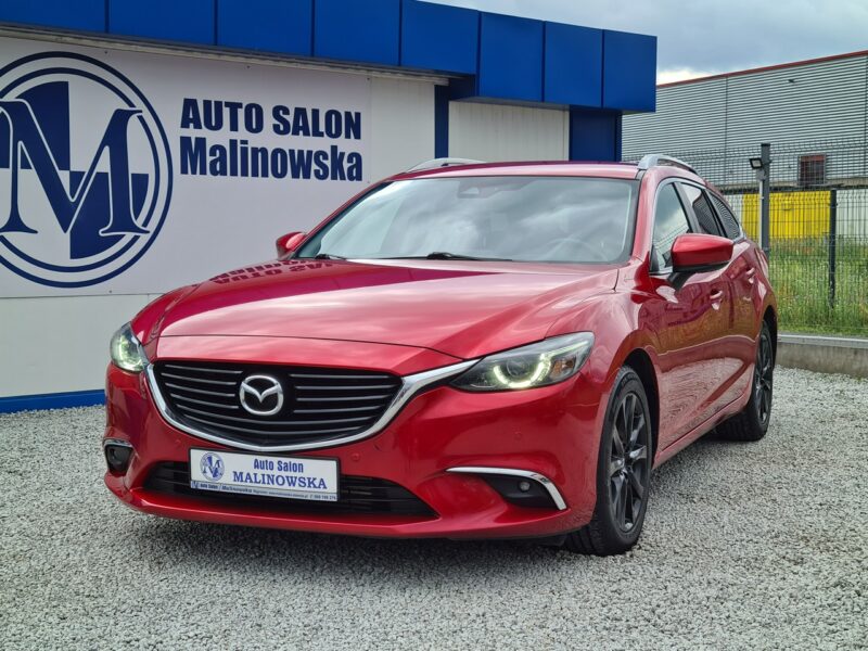 Mazda 6 BOSE Navi Skóra+Grzane+El Fotele Led WolneRęce Klimatronik Sensory Alu III (2012-)