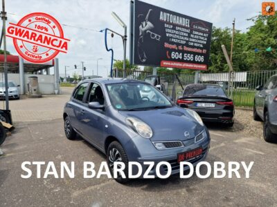 Nissan Micra 1.2 Benzyna 80 KM, Klimatyzacja, Tempomat, Bluetooth, Isofix K12 (2003-2010)