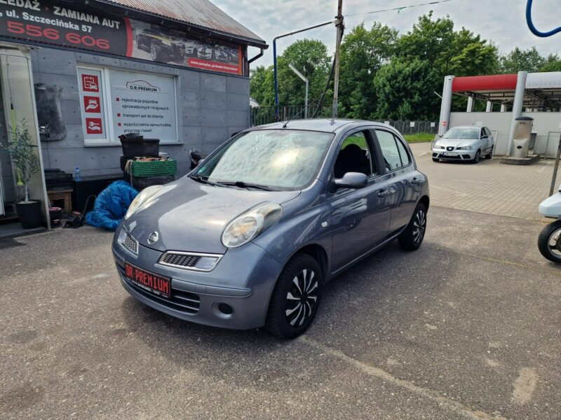 Nissan Micra 1.2 Benzyna 80 KM, Klimatyzacja, Tempomat, Bluetooth, Isofix K12 (2003-2010)