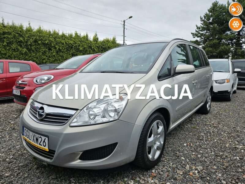 Opel Zafira 7 Foteli / Klimatyzacja / Czujniki parkowania / Komputer B (2005-2011)