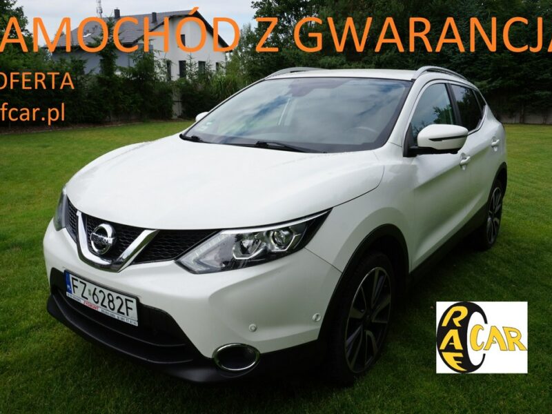 Nissan Qashqai Polski salon jeden właściciel. Gwarancja II (2013-2021)
