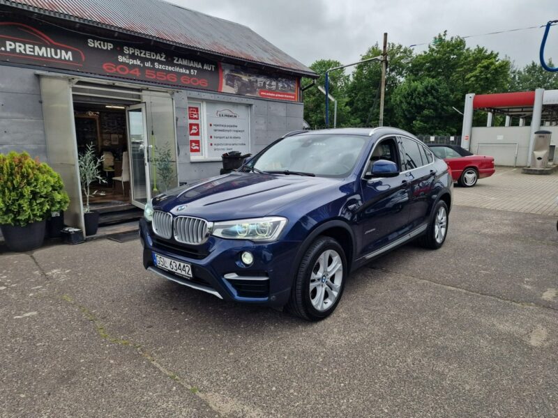 BMW X4 2.0 Diesel 190 KM, X-Drive, Full LED, Kamera, Bluetooth, Navi, Skóra I [F26] (2014-)