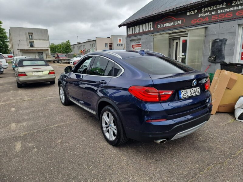 BMW X4 2.0 Diesel 190 KM, X-Drive, Full LED, Kamera, Bluetooth, Navi, Skóra I [F26] (2014-)