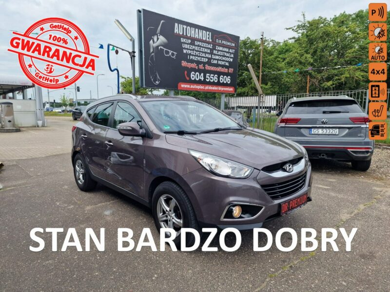 Hyundai ix35 2.0 CRDI 136 KM, Klucz Zbliżeniowy, Bluetooth, Klimatyzacja, Alufelgi