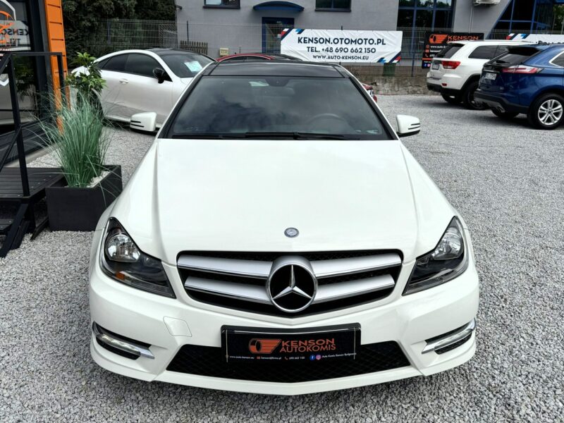 Mercedes C 250 AMG, Oryginalny przebieg, Panorama dach otwierana, LED W204 (2007-2014)
