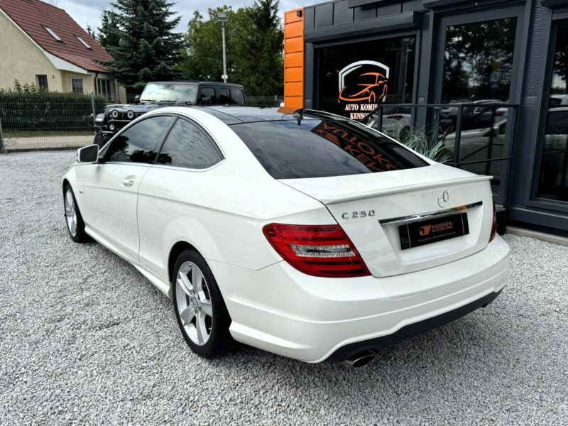Mercedes C 250 AMG, Oryginalny przebieg, Panorama dach otwierana, LED W204 (2007-2014)