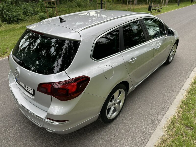 Opel Astra OPC SPORT TOURER 2,0 BiTURBO 195KM 2014r. XENON LED Navi Alu18 FULL J (2009-2019)