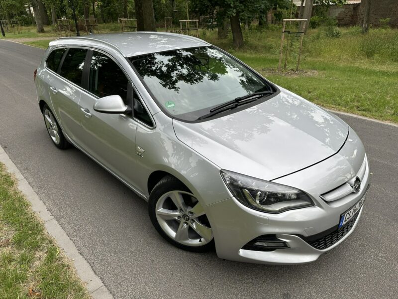 Opel Astra OPC SPORT TOURER 2,0 BiTURBO 195KM 2014r. XENON LED Navi Alu18 FULL J (2009-2019)