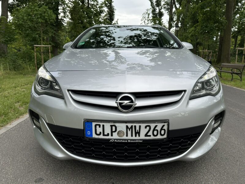 Opel Astra OPC SPORT TOURER 2,0 BiTURBO 195KM 2014r. XENON LED Navi Alu18 FULL J (2009-2019)
