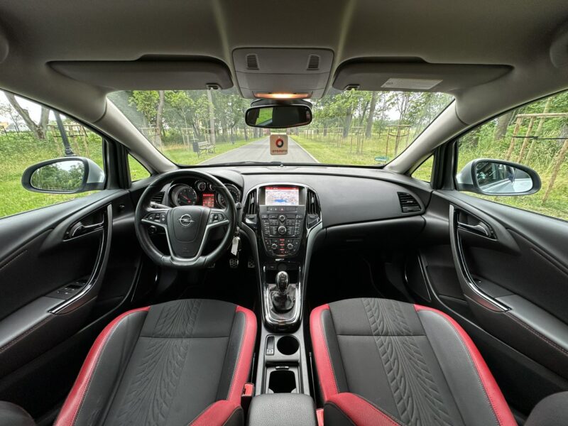 Opel Astra OPC SPORT TOURER 2,0 BiTURBO 195KM 2014r. XENON LED Navi Alu18 FULL J (2009-2019)