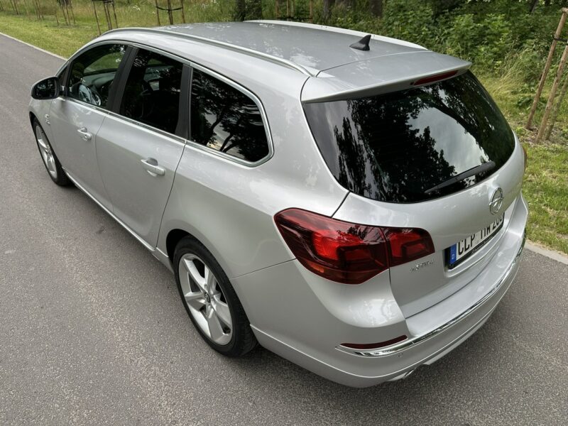 Opel Astra OPC SPORT TOURER 2,0 BiTURBO 195KM 2014r. XENON LED Navi Alu18 FULL J (2009-2019)