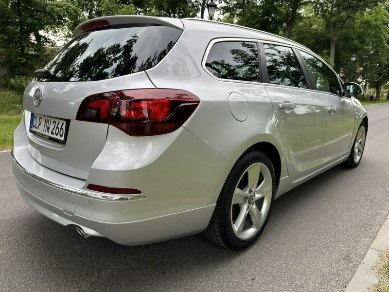 Opel Astra OPC SPORT TOURER 2,0 BiTURBO 195KM 2014r. XENON LED Navi Alu18 FULL J (2009-2019)