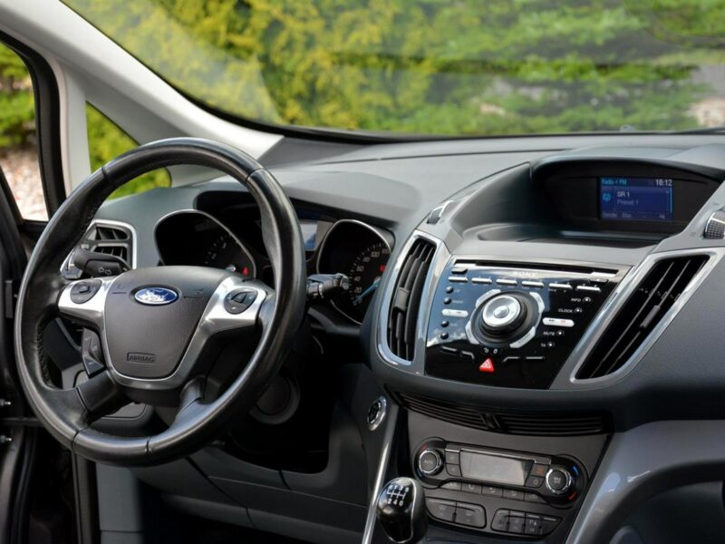Ford C-Max 1.6ben(150KM) Klimatronic Sony Asystent pasa 2xPARKTR. Keyless go II (2010-)