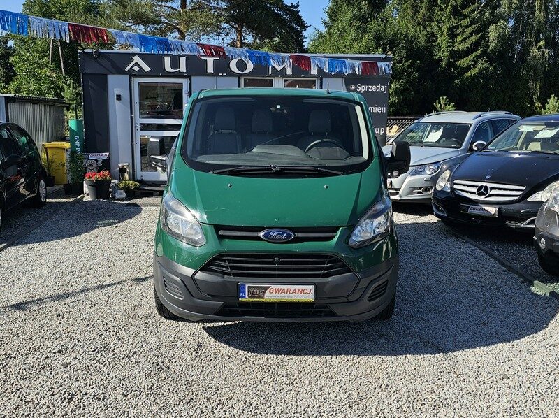 Ford Transit Custom Brygadówka - 6 os. HAK * Skóry * L1H1 * GWARANCJA-Zamiana Automi-x.pl