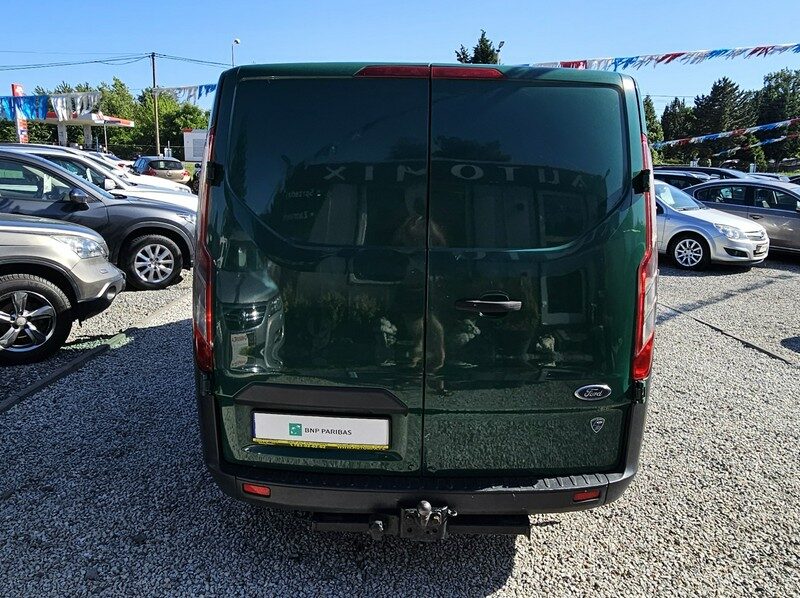 Ford Transit Custom Brygadówka - 6 os. HAK * Skóry * L1H1 * GWARANCJA-Zamiana Automi-x.pl