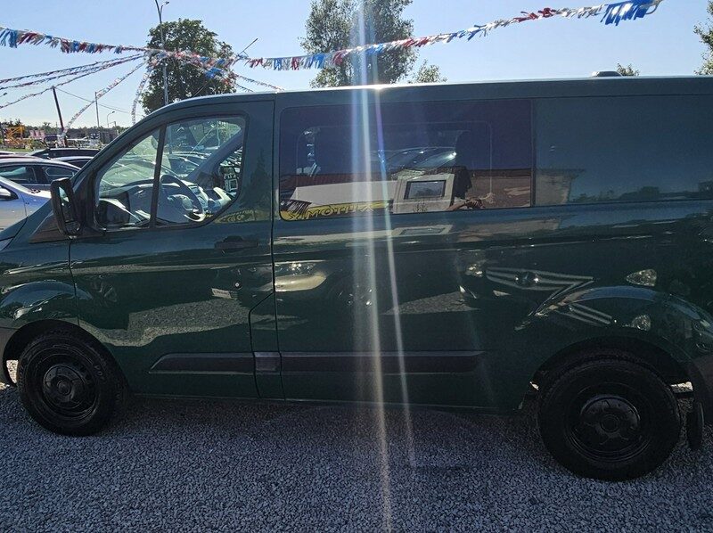 Ford Transit Custom Brygadówka - 6 os. HAK * Skóry * L1H1 * GWARANCJA-Zamiana Automi-x.pl