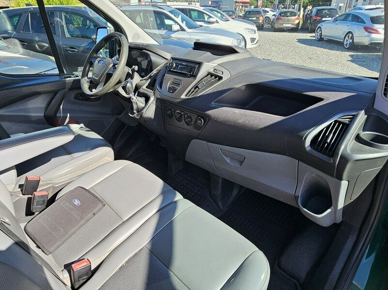 Ford Transit Custom Brygadówka - 6 os. HAK * Skóry * L1H1 * GWARANCJA-Zamiana Automi-x.pl