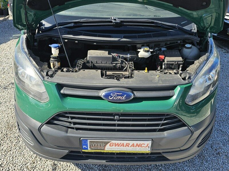 Ford Transit Custom Brygadówka - 6 os. HAK * Skóry * L1H1 * GWARANCJA-Zamiana Automi-x.pl
