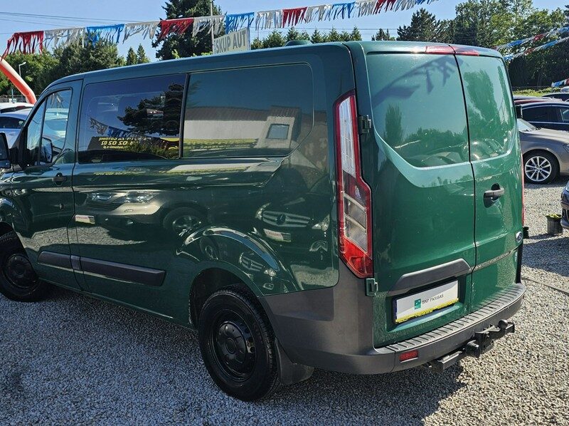 Ford Transit Custom Brygadówka - 6 os. HAK * Skóry * L1H1 * GWARANCJA-Zamiana Automi-x.pl