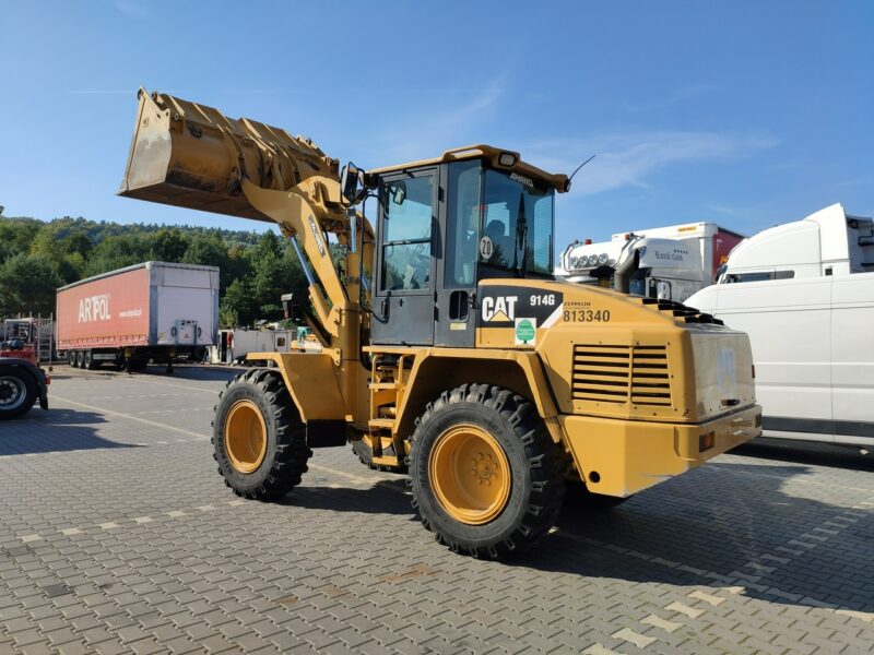 średnia kołowa Caterpillar Cat 914G + Klima bez Luzów W Pełni Sprawna 8ton Centralne Smarowanie .